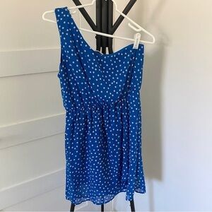 *2/$15* One-Shoulder Polka Dot Dress